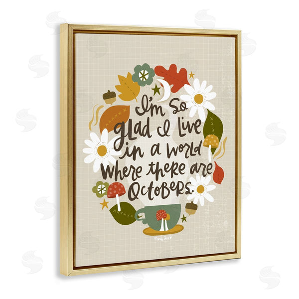 Stupell Industries Mandy Ford Art + Illustration | A World Where There Are Octobers
