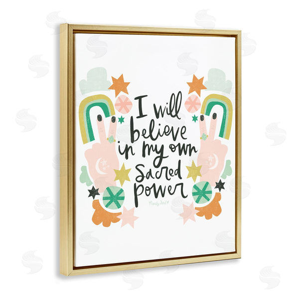 Stupell Industries Mandy Ford Art + Illustration | Empowering Sacred Power Sentiment