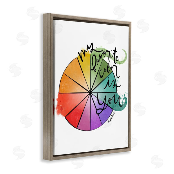 Stupell Industries Mandy Ford Art + Illustration | Favorite Color Is You