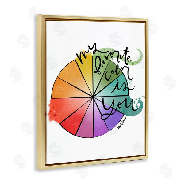Stupell Industries Mandy Ford Art + Illustration | Favorite Color Is You