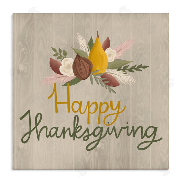stupell industries Mandy Ford Art + Illustration | Happy Thanksgiving Rustic Harvest Wall Art