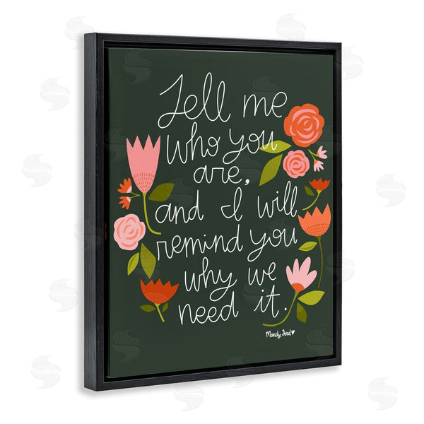 Stupell Industries Mandy Ford Art + Illustration | Inspiring Quote With Florals