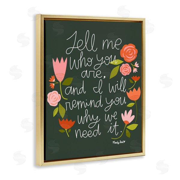 Stupell Industries Mandy Ford Art + Illustration | Inspiring Quote With Florals