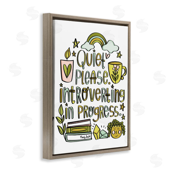 Stupell Industries Mandy Ford Art + Illustration | Introverting In Progress