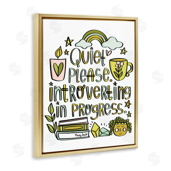 Stupell Industries Mandy Ford Art + Illustration | Introverting In Progress