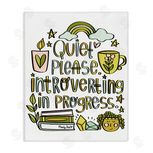 stupell industries Mandy Ford Art + Illustration | Introverting In Progress