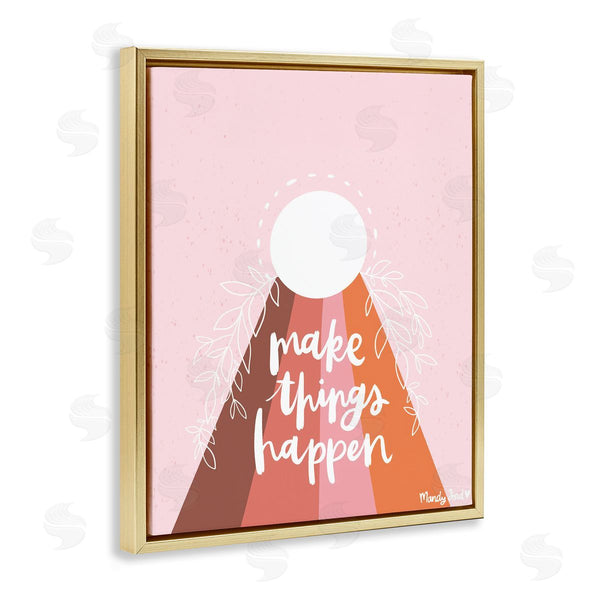 Stupell Industries Mandy Ford Art + Illustration | Minimal Make Things Happen