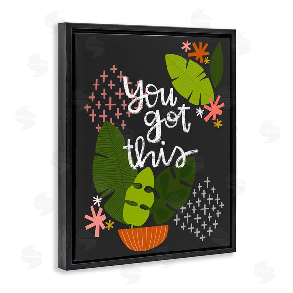 Stupell Industries Mandy Ford Art + Illustration | Modern You Got This Plant