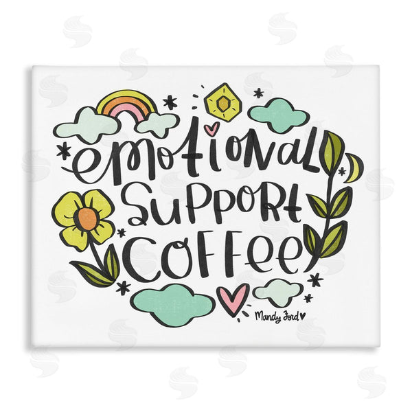 stupell industries Mandy Ford Art + Illustration | Motivational Support Coffee