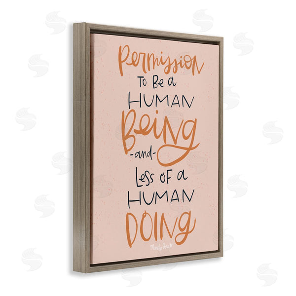 Stupell Industries Mandy Ford Art + Illustration | Permission To Be Human