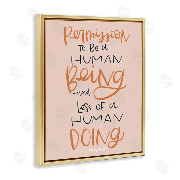 Stupell Industries Mandy Ford Art + Illustration | Permission To Be Human
