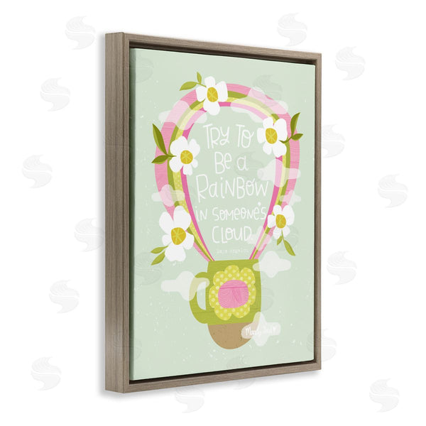Stupell Industries Mandy Ford Art + Illustration | Rainbow In Someone's Cloud