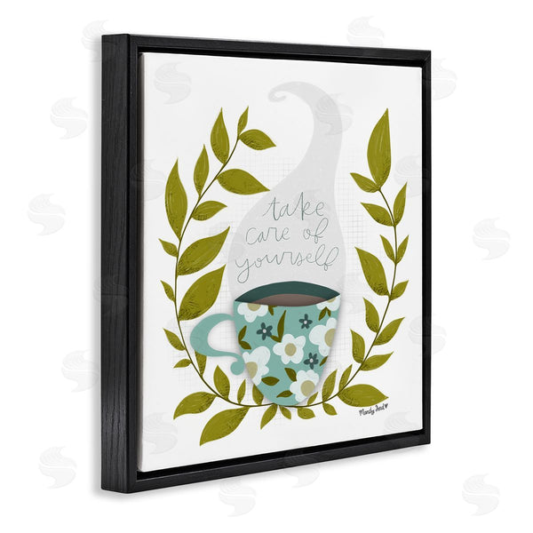 Stupell Industries Mandy Ford Art + Illustration | Take Care With Relaxing Coffee Wall Art