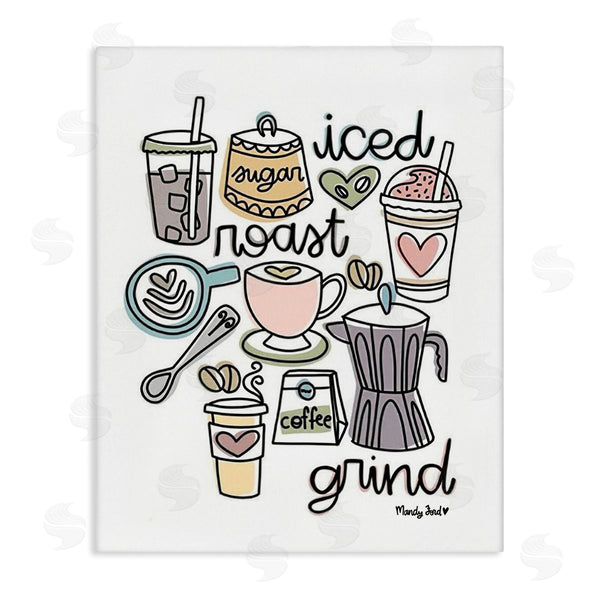 stupell industries Mandy Ford Art + Illustration | Various Coffee Types Trend