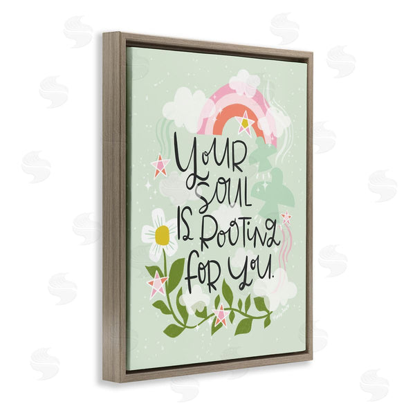Stupell Industries Mandy Ford Art + Illustration | Your Soul Is Rooting For You