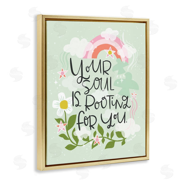 Stupell Industries Mandy Ford Art + Illustration | Your Soul Is Rooting For You
