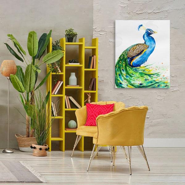 Stupell Industries Marc Allante | Aphrodite Peacock Portrait Wall Art