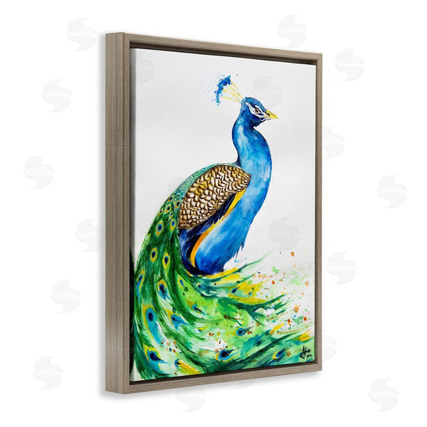 Stupell Industries Marc Allante | Aphrodite Peacock Portrait Wall Art