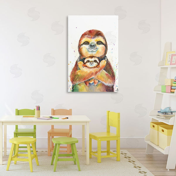 Stupell Industries Marc Allante | Exotic Xenarthra Sloths Wall Art