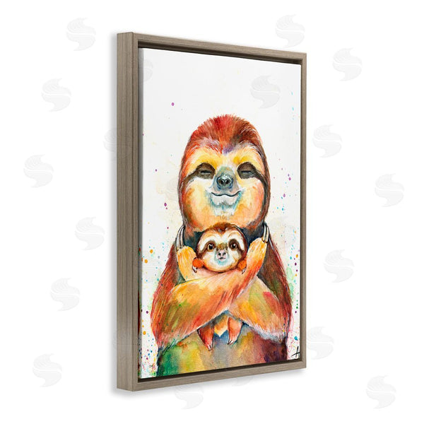 Stupell Industries Marc Allante | Exotic Xenarthra Sloths Wall Art