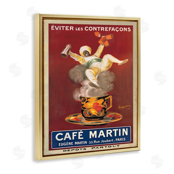 Stupell Industries Marcello Dudovich | Cafe Martin Vintage Poster