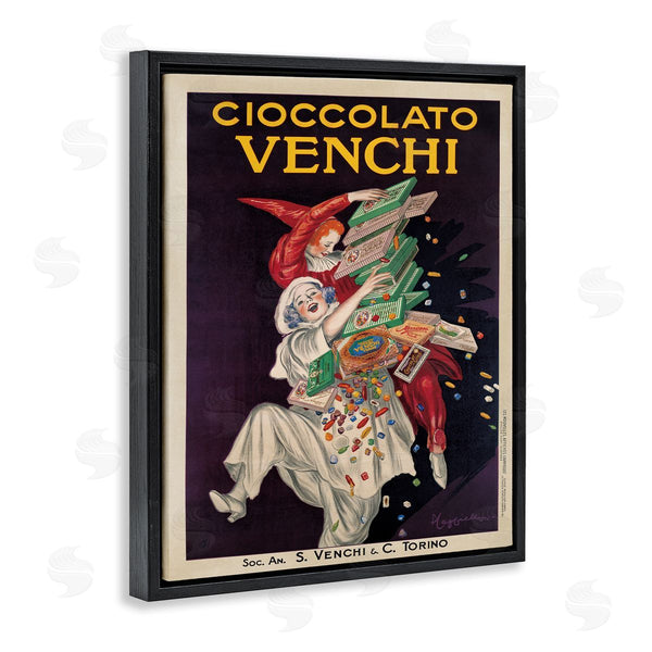 Stupell Industries Marcello Dudovich | Cioccolato Venchi Vintage Poster