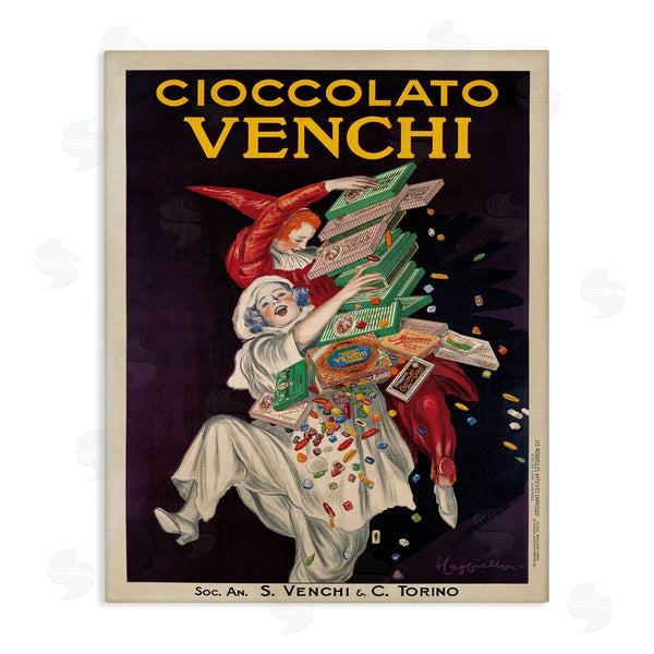 stupell industries Marcello Dudovich | Cioccolato Venchi Vintage Poster