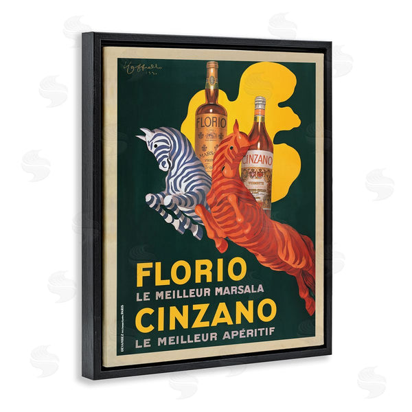 Stupell Industries Marcello Dudovich | Florio Cinzano Vintage Poster