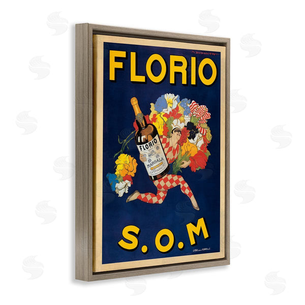Stupell Industries Marcello Dudovich | Florio Vintage Poster Drink