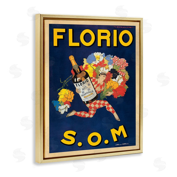 Stupell Industries Marcello Dudovich | Florio Vintage Poster Drink