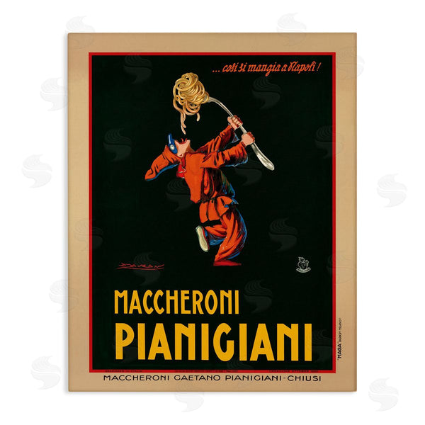 stupell industries Marcello Dudovich | Maccheroni Pianigiani Vintage Poster