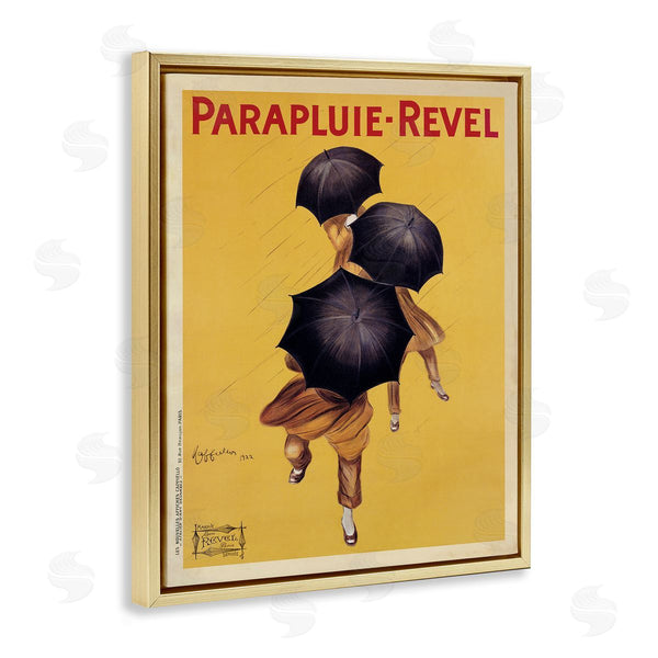 Stupell Industries Marcello Dudovich | Parapluie-Revel Vintage Poster Wall Art