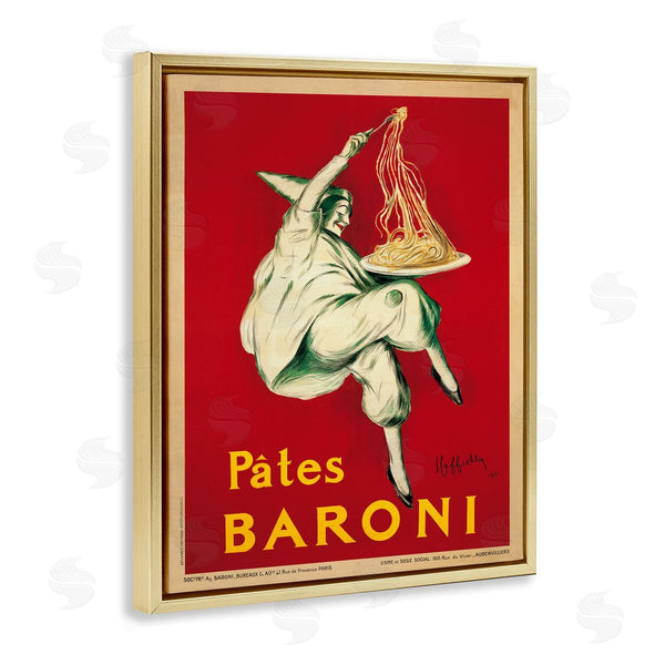 Stupell Industries Marcello Dudovich | Pates Baroni Vintage Food Poster