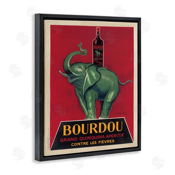 Stupell Industries Marcello Nizzoli | Vintage Elephant & Wine