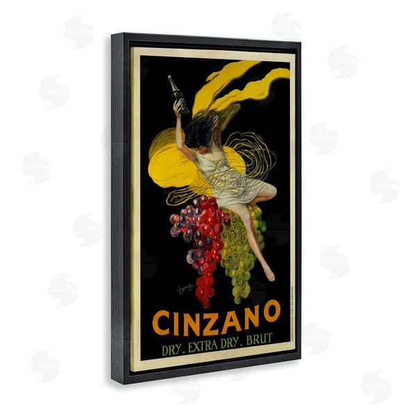 Stupell Industries Marcello Nizzoli | Vintage Wine Poster With Grapes