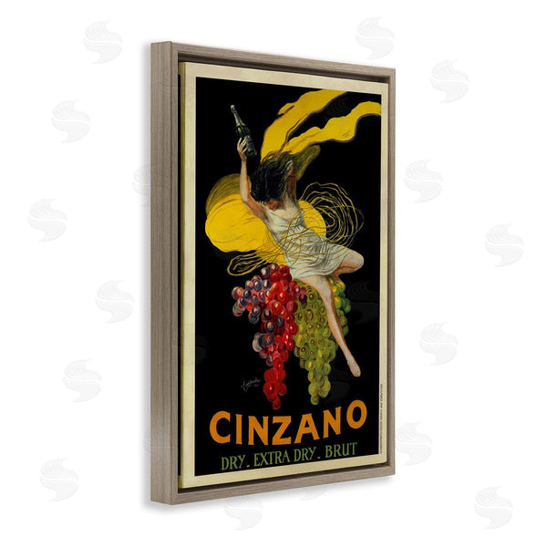 Stupell Industries Marcello Nizzoli | Vintage Wine Poster With Grapes