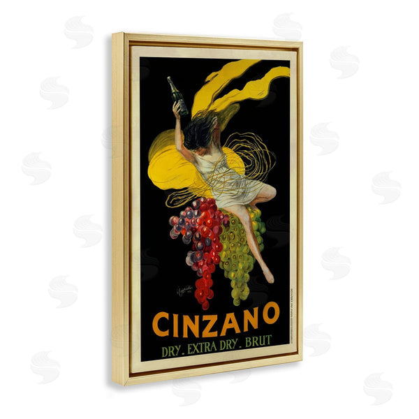 Stupell Industries Marcello Nizzoli | Vintage Wine Poster With Grapes