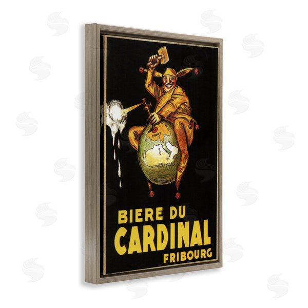 Stupell Industries Marcus Jules | Antique Cardinal Beer Poster
