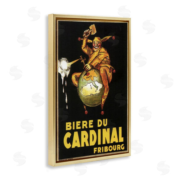 Stupell Industries Marcus Jules | Antique Cardinal Beer Poster