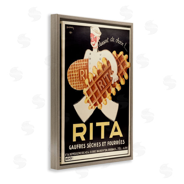 Stupell Industries Marcus Jules | Antique Cookie Dessert Poster