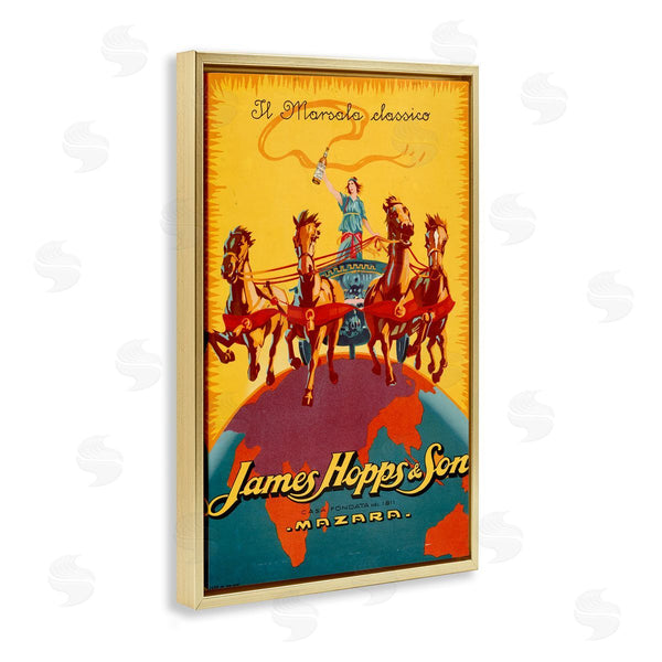 Stupell Industries Marcus Jules | Antique Drink Bottle Advertisement