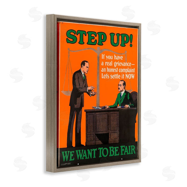 Stupell Industries Marcus Jules | Antique Lawyer Poster