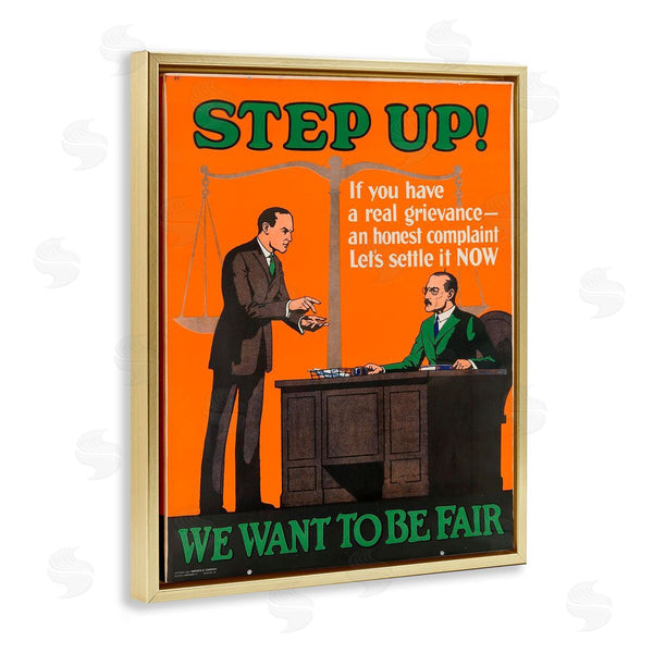 Stupell Industries Marcus Jules | Antique Lawyer Poster