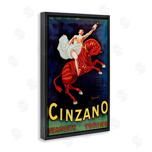 Stupell Industries Marcus Jules | Cinzano Wine Advertisement