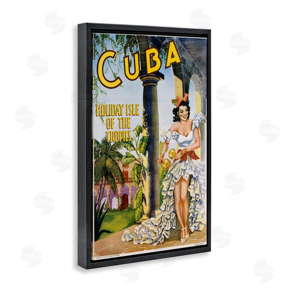 Stupell Industries Marcus Jules | Cuba Travel Advertisement