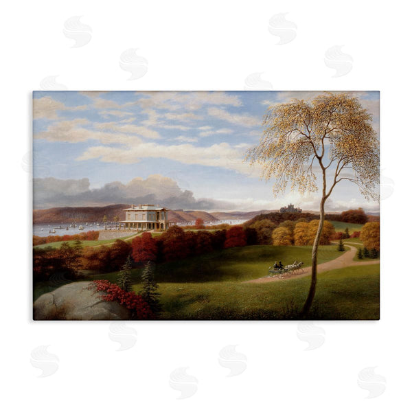 stupell industries Marcus Jules | Folk Painting Landscape