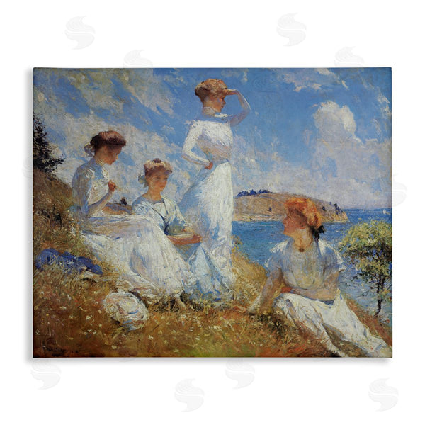 stupell industries Marcus Jules | Ladies on Shore Classic Painting