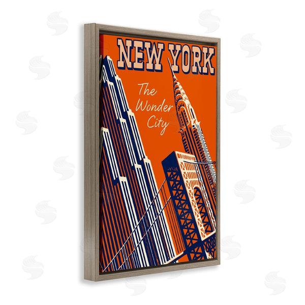 Stupell Industries Marcus Jules | New York The Wonder City