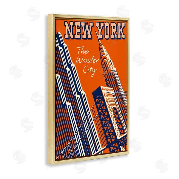 Stupell Industries Marcus Jules | New York The Wonder City