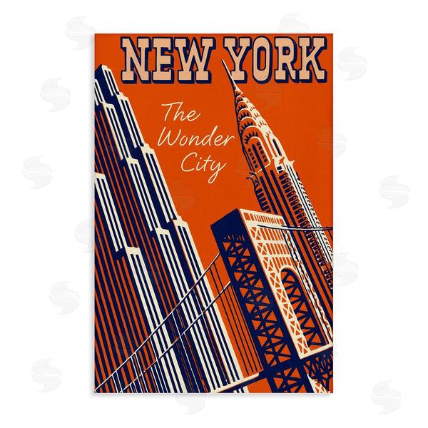 stupell industries Marcus Jules | New York The Wonder City